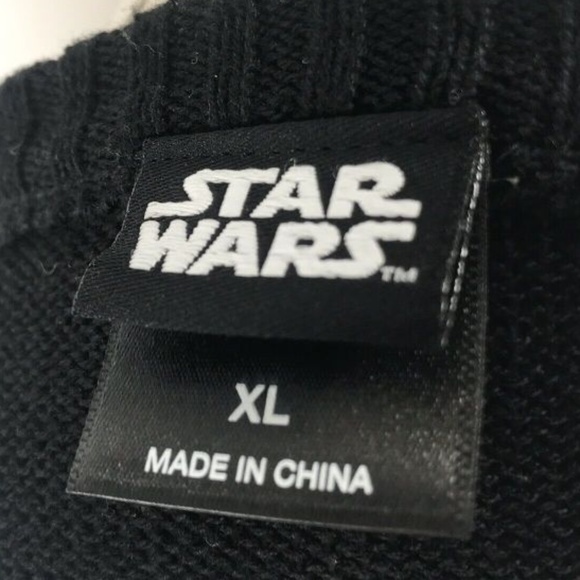 New Star Wars Christmas Sweater Darth Vader XL NWT - Picture 4 of 5